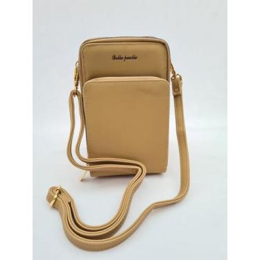Imagem de Bolsa Carteira feminina transversal alça tiracolo com porta cartão e c
