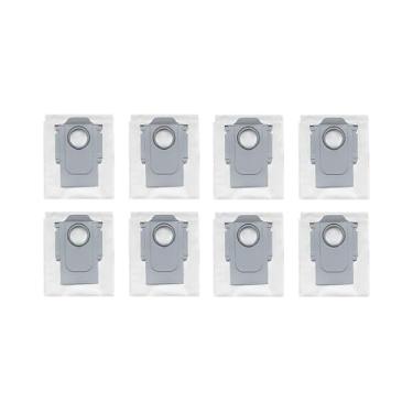 Imagem de Saco de pó de 8 peças para Roborock Saros 10/10R S8 Maxv Ultra Q revo Maxv P10 / Pro V20 P10S Pro (Q revo Master) P20 Pro/Q revo Curv/Q revo Plus/Q revo Pro/Q revo S robô aspirador (8 peças de saco de