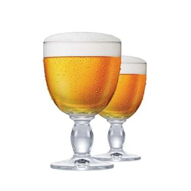 Imagem de Ruvolo, Taça de Cristal, Jogo de Taça Trappisten, para Cerveja 460ml 2 Peças