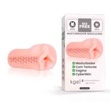 Imagem de Masturbador Sex Free Masculino Vagina Textura Bolinhas Resolve Tédio, Prazer Único Sensações Reais