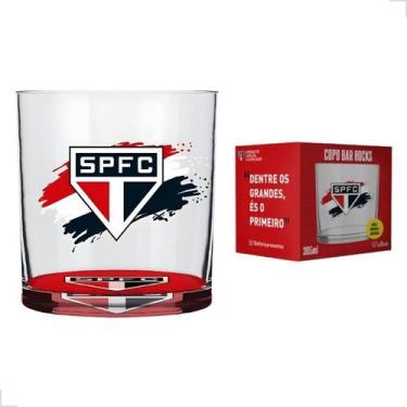 Imagem de Copo De Whisky Licenciado são Paulo Time De Futebol Oficial - ALLMIX