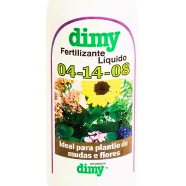 Imagem de Fertilizante Liquido Dimy Concentrado 04-14-08 - 500ml, Rende até 50L 