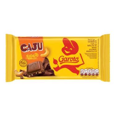 Imagem de Kit c/ 4 Chocolate ao Leite com Castanha-de-Caju Garoto