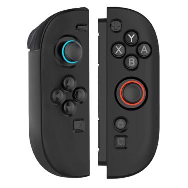 Imagem de BOVKE Protective Case for Switch 2 Joy Con Controllers, Soft Silicone Protector Cover Compatible with 2025 New Nintendo Switch 2 Joy-Cons, Black