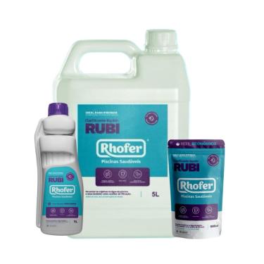 Imagem de Clarificante Líquido para Piscinas Refil 900ml, 1 ou 5 Litros Orgânico, Bactericida e Floculante Água Cristalina e Livre de Impurezas Ideal para Todos os Tipos de Piscina (1L)