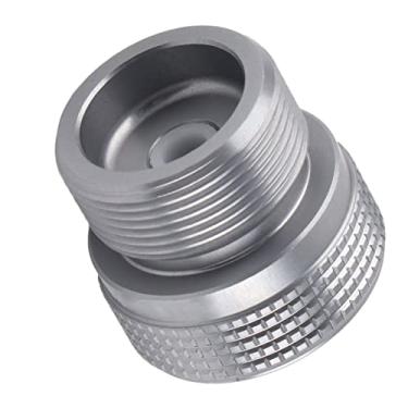 Imagem de Adaptador de tanque de gás MAPP Adaptador de gás Adaptador de fogão Converter o recipiente plano em tanque de gasolina de 1l de map para acampamento ao ar livre liga de alumínio