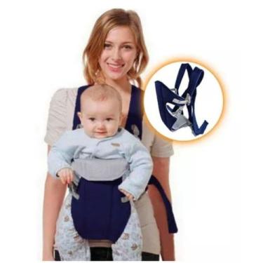 Imagem de Canguru Bolsa Bebe Canguru Carregador Neném Costas Reforçado Mochila C
