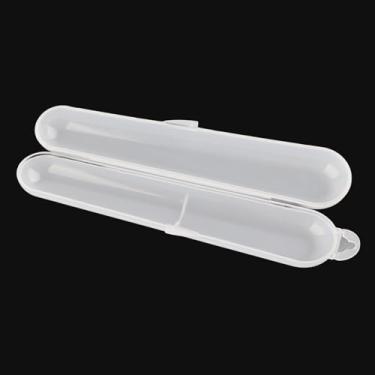 Imagem de Caixa de Plástico de Grau de Alimento Yctze para Armazenamento e Viagem de Colher de Silicone para Bebês, Inclui Seções Separadas para Leite Em pó e Alimentar Os Itens Essenciais