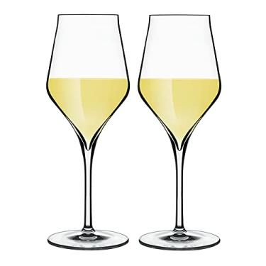 Imagem de Luigi Bormioli Taças De Vinho Branco Chardonnay Supremo 11,75 Oz, Conjunto Com 2