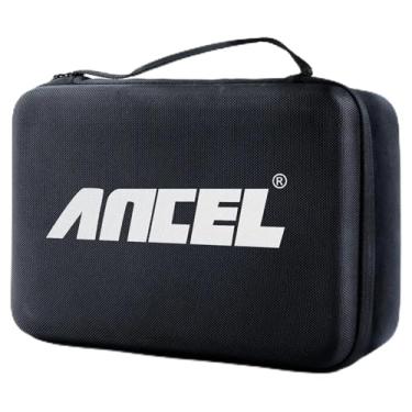 Imagem de ANCEL Grande Caixa Protetora Rígida À Prova D'Água E De Choque, Bolsa Armazenamento Em Eva Para S100 S1000 S2000 S3000 Hd3100 Hd3100Pro Hd3200 Hd3300 Hd3600, Detector Vazamento Máquina Fumaça, Scann