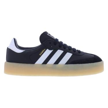 Imagem de adidas Tênis feminino Sambae, Preto/Branco/Goma, 39