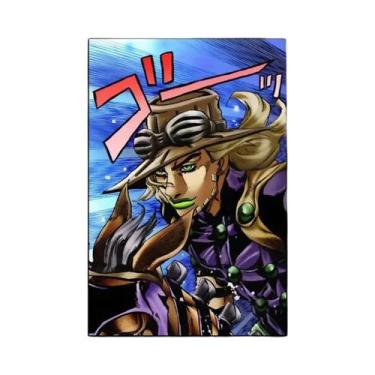 Imagem de Anime Jojo Steel Ball Run Pintura Em Tela Arte De Parede Poster Modern