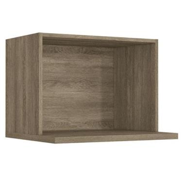 Imagem de Armario Aereo Nicho Microondas 60 cm Maxxi G738 Nogal Kappesberg, Noga