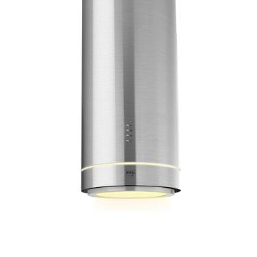 Imagem de Coifa e Depurador de Ilha Eos 38cm Maxxi Air Redonda Inox 1200m³/h Emco41iri 220v