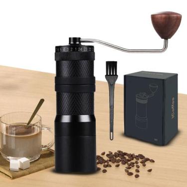 Imagem de Moedor de Café Triturador Grãos Gourmet Manual Profissional Ajustável 