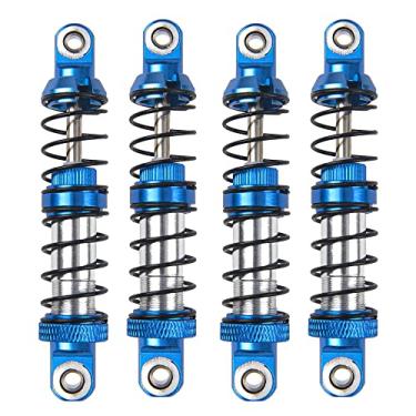 Imagem de 4Pcs ShareGoo Adjustable Metal Shock Absorber 70/80/90/100/110/120mm Damper Compatible with Traxxas TRX4 TRX6 G63 Axial SCX10 D90 90046 AXI03007 1/10 RC Rock Crawler (70mm Hole Distance)