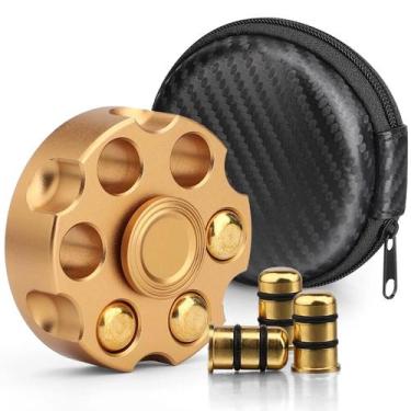 Imagem de Adulto Alívio Do Estresse Metal Fidget Spinner Liga De Latão Revólver 