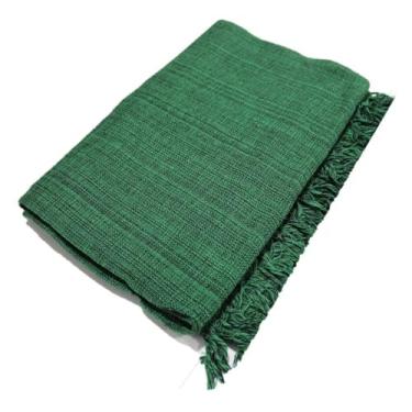 Imagem de Manta Para Sofá 400x180 Mts Luxo Super King Gigante Tipo Capa De Sofá Algodão(Verde Mesclado)