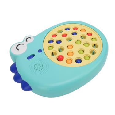 Imagem de Generic Jogo de Contas de Pegboard, Suporte de Aperto Correto, Tema de Dinossauro Atraente, Pauzinhos para Crianças, Brinquedo de Aprendizagem, Seguro para Jardim de Infância (Verde)