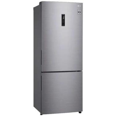 Imagem de Geladeira Smart LG Bottom Frezer 451L Frost Free Inverter Inox - LG Li