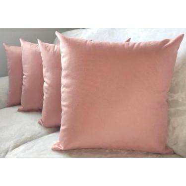 Imagem de Kit 10 Capas De Almofadas Sued 60x60 Extra Grande Com Zíper - INGRID B