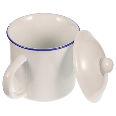 Imagem de 1 Unidade de água retrô canecas de café rústicas de bebida xícaras de café com tampas caneca de café de cerâmica de água de cerâmica de suco Uísque caneca retrô