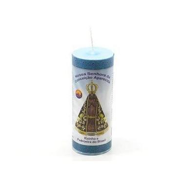 Imagem de Vela votiva azul - S. NSA