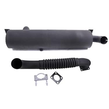 Imagem de FP FRIDAYPARTS Kit De Silenciador E Tubo 7130724 7130725 7101708 6727753 Compatível Com Carregador Bobcat S160 S185 S205 T180 T190 Substituição
