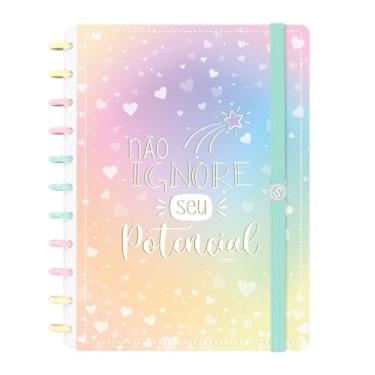 Imagem de Caderno Disco Inteligente G Color Vibes Potencial 80 Fls