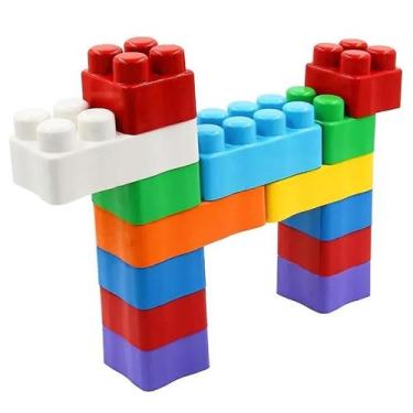 Imagem de Blocos de montar Bloquinhos Divertidos Blocks Toys 27 peças - DUTE