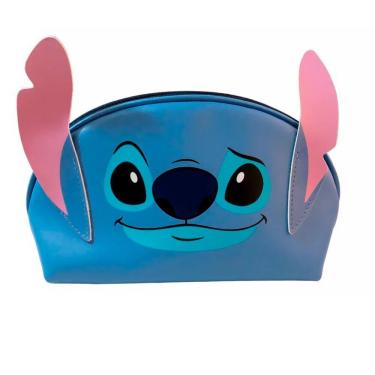 Imagem de Necessaire Oval com Aplique Stitch Disney 10073249 - ZonaCriativa