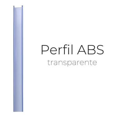 Imagem de Kit 10 Perfil U P/Mangueira Led 12v 6x12mm 1mtransparente