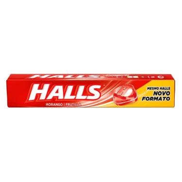 Imagem de Bala Halls Morango 28g
