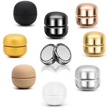 Imagem de 8 peças de pinos magnéticos Hijab, pinos magnéticos Hijab pletpet para roupas femininas ímãs de lenço, ímãs Hijab multiuso sem pino para botões de ímãs Hijab (moderno)