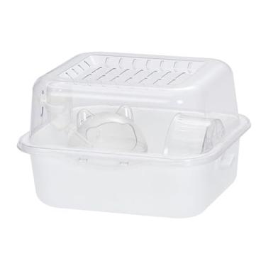 Imagem de Whtkoph Gaiola Grande para Hamster, Habitat para Pequenos Animais, Ouriço, Furão, Porquinho-da-índia, Suprimentos para Animais de Estimação, Casa Leve para Ex, com Acessórios