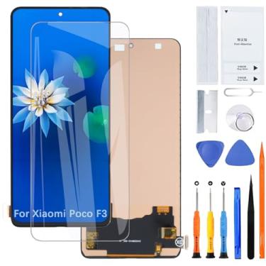 Imagem de Tela de exibição para Xiaomi Poco F3 TFT M2012K11AG Montagem de substituição de tela LCD com kit