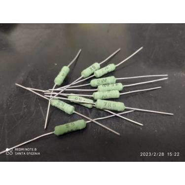 Imagem de 1x Resistor de Fio 7r5 2w 5%