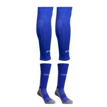 Imagem de Kit Meia Antiderrapante   Canelito Pro Meião Cortado Sem Pé - Finta, A