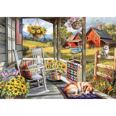 Imagem de Buffalo Games - Tom Wood - Mr. Grumpy Grey - Quebra-cabeça de 500 peças para adultos - Quebra-cabeça desafiador perfeito para noites de jogos - O tamanho final é 21,25 x 15,00