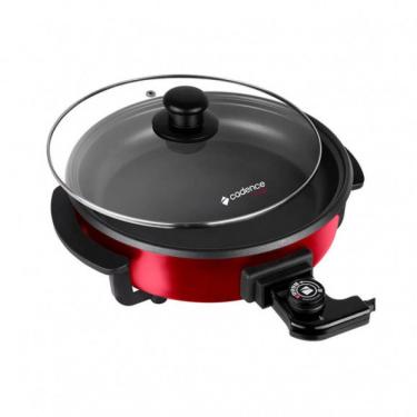 Imagem de Panela Elétrica Cadence Multifuncional Vermelho E Preto 220v