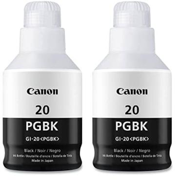 Imagem de Garrafa de tinta Canon GI-20 PGBK compatível com PIXMA G6020 G5020