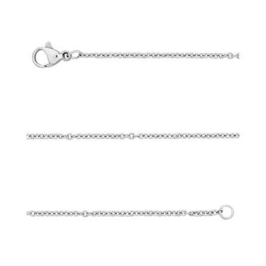 Imagem de Corrente Aço Elos Ovais 1.85mm 70cm - Convex
