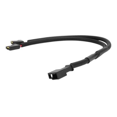 Imagem de Akozon Buzina de Carro 1 a 2 Conectores de Fiação do Conector Plugue e Reproduzir o Adaptador de Divisor de Chifre Tipo Y para Reiz Crown