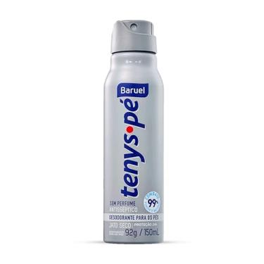 Imagem de Tenys Pé Baruel Sem Perfume Jato Seco 92g - Desodorante para os pés