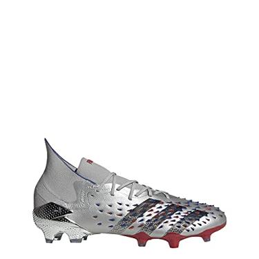 Imagem de adidas Predator Freak .1 FG - Prata Metálico-Vermelho-Royal, Prateado, metálico, vermelho, real, 10