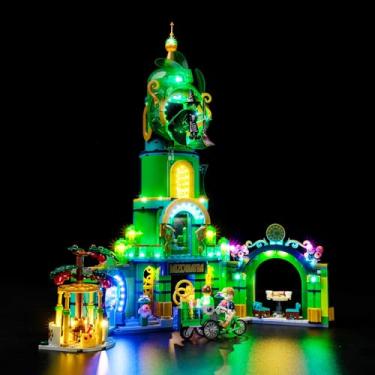 Imagem de Nitemode LED Light Kit Compatible with Lego 75684 Welcome to Emerald City, Upgraded Brightness Adjustable Lighting Accessories(No Model)