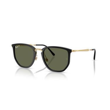 Imagem de Óculos de Sol Ray-Ban Polarizado 0RB4451 630658 Tam 53 / Preto - Lentes Verde