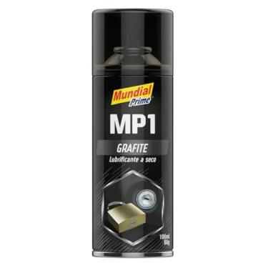 Imagem de Spray Lubrificante Grafite em Pó MP1 100ml - Mundial Prime | Uso Automotivo e Industrial