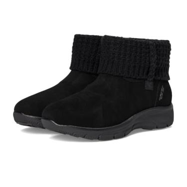 Imagem de Skechers Bota feminina fácil de vestir e aconchegante Lovin Hands Free Slip-ins, Preto/preto, 34