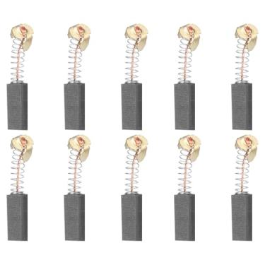 Imagem de PATIKIL Escovas de carbono 0,79 x 0,31 x 0,2 polegadas para motores elétricos, ferramenta elétrica, moedor angular, serra de mesa, reparo de peças sobressalentes, pacote com 10